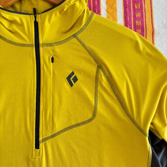 Black Diamond, Alpenglow Pro Hoody, Sulpher Yellow , Men's Large - Picture 3 of 11